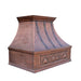 Akicon Custom Handcrafted Copper Range Hood - AKH703T - C - Farmhouse Kitchen and Bath