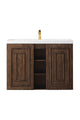 James Martin Alicante' 39.5" Floating Single Bathroom Vanity, Mid-Century Acacia
