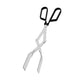 Aluminum Grilling Tong with PVC Handle Barbecue Tool Extra Long Scissor Tongs Great for Cooking, Grilling, and Barbecue