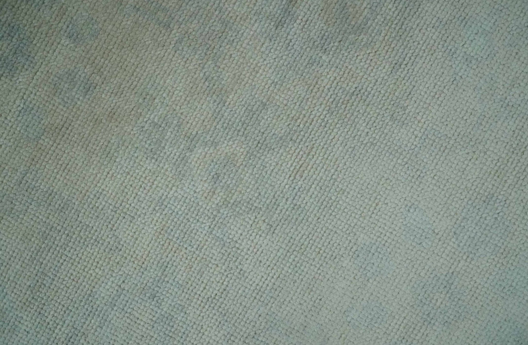 Antique look Beige and Gray Hand Knotted Oriental Oushak 8x10 wool Area Rug