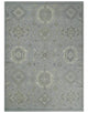 Antique Style Silver And Beige Modern Oushak wool Area Rug
