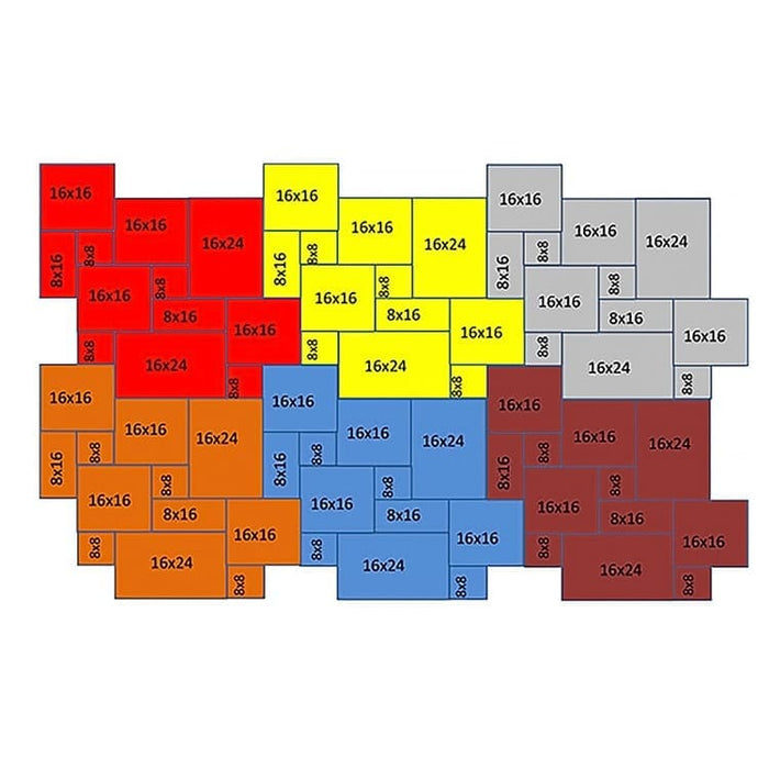 Mina Rustic Antique Pattern Brushed, Chiseled, and Partially Filled - Full Truckload