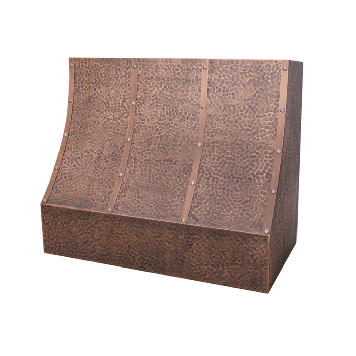 Akicon Custom Copper Range Hood Handmade for Luxury Kitchens — AKH781A-C