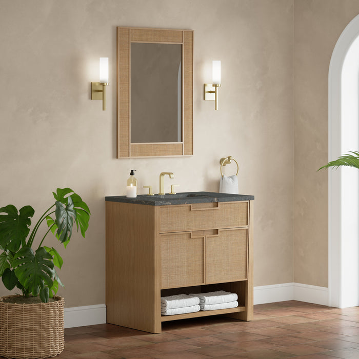 James Martin Solene 36" Single Bathroom Vanity, Seaside Oak