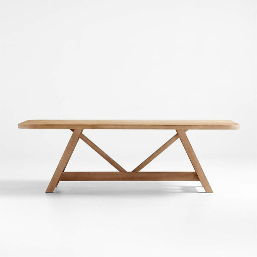 Aya 94" Natural Wood Dining Table by Leanne Ford 356895 - Farmhouse Kitchen and Bath