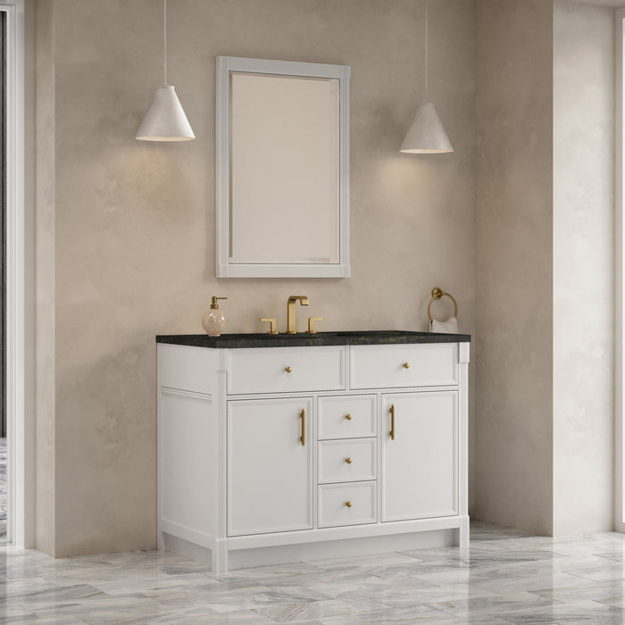 James Martin Bellshire 48" Single Bathroom Vanity, Bright White