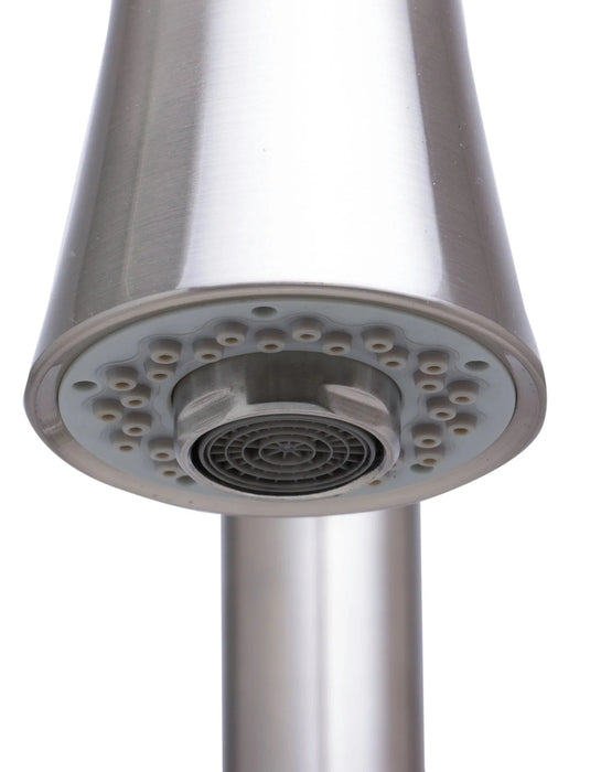 ALFI brand Solid Stainless Steel Two Mode Pull Down Kitchen Faucet AB2034