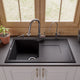 ALFI brand Sensor Gooseneck Pull Down Kitchen Faucet ABKF3262