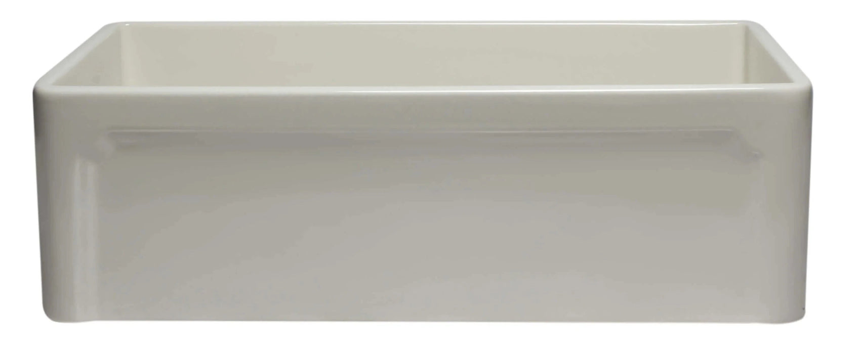 ALFI brand 33" Reversible Single Fireclay Farmhouse Kitchen Sink AB3320SB