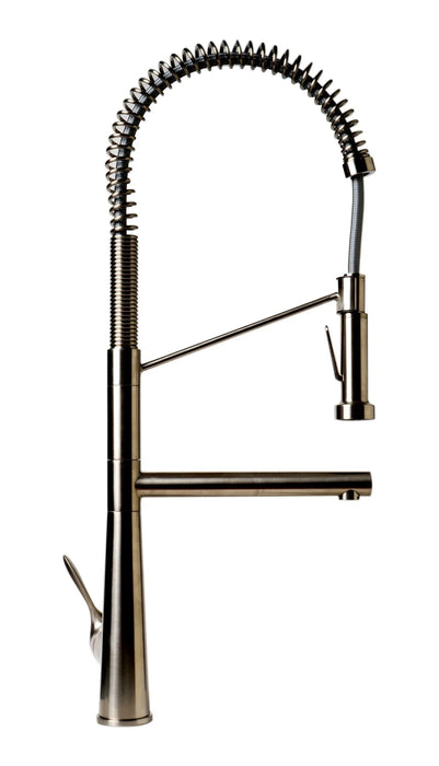 ALFI brand Double Spout Commercial Spring Kitchen Faucet ABKF3787