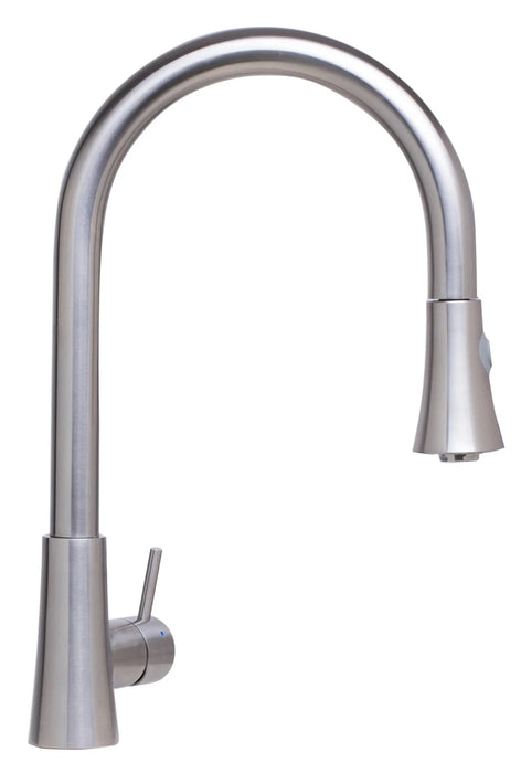 ALFI brand Solid Stainless Steel Two Mode Pull Down Kitchen Faucet AB2034