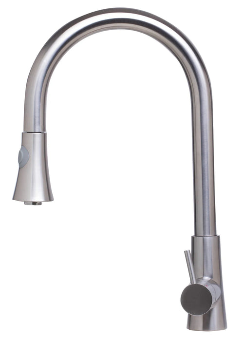 ALFI brand Solid Stainless Steel Two Mode Pull Down Kitchen Faucet AB2034
