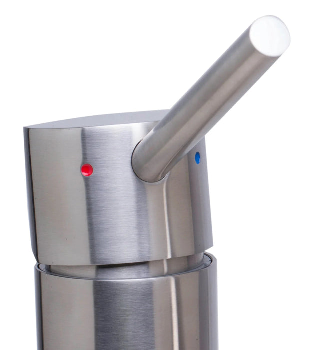 ALFI brand Solid Stainless Steel Pull Out Swivel Kitchen Faucet AB2025