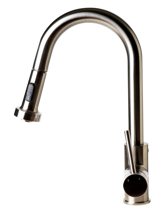 ALFI brand Sensor Gooseneck Pull Down Kitchen Faucet ABKF3262