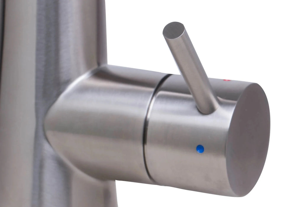 ALFI brand Solid Stainless Steel Two Mode Pull Down Kitchen Faucet AB2034