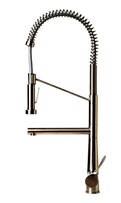 ALFI brand Double Spout Commercial Spring Kitchen Faucet ABKF3787