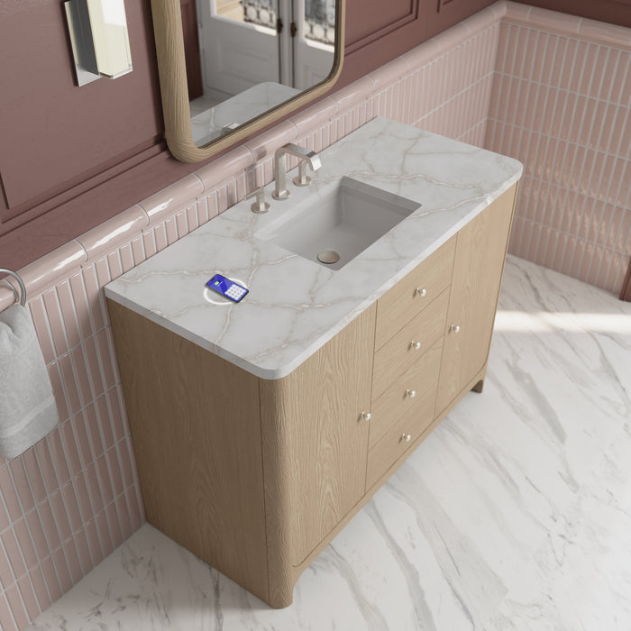 James Martin Gracyn 48" Single Bathroom Vanity, Coastal Driftwood