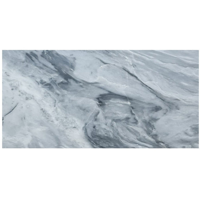 Bardiglio Gray Marble Polished Floor and Wall Tile - Large Format - Livfloors Collection