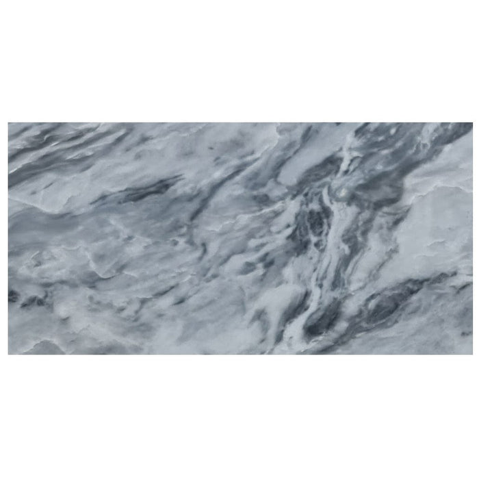 Bardiglio Gray Marble Polished Floor and Wall Tile - Large Format - Livfloors Collection