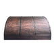 Barrel Shaped Copper Range Hoods Under-Cabinet