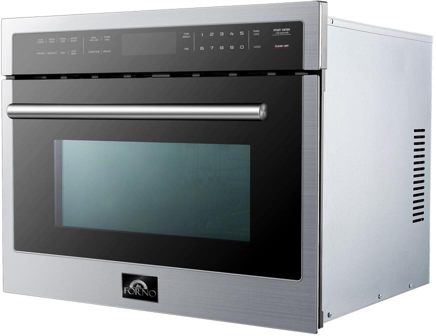 Forno 24 in. 1.6 cu. ft. Built-In Compact Convection Microwave Oven, FMWDR3093-24 Forno