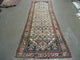 3' 3"X 10' Antique Handmade Caucasian Shirvan Wool Runner Rug Nice