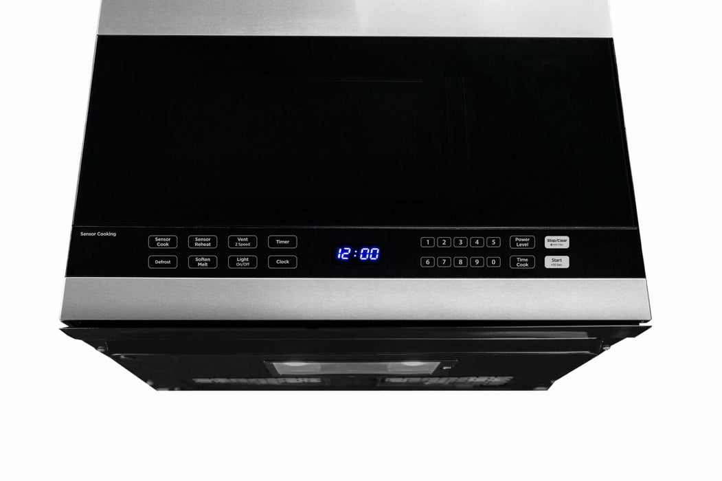 Danby 24" 1.4 cu. ft. Over The Range Microwave Oven in Stainless Steel, DOM014401G1