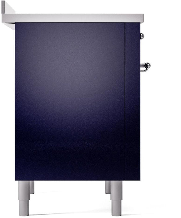 ILVE Nostalgie II 36 " Electric Range, Blue, Chrome Trim UPI366NMPMBC ILVE