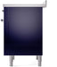 ILVE Nostalgie II 36 " Electric Range, Blue, Chrome Trim UPI366NMPMBC ILVE