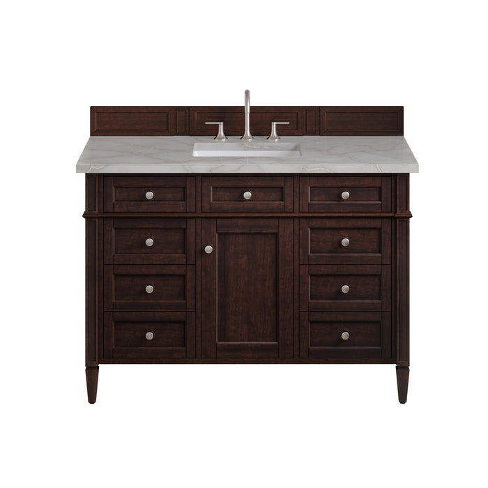 James Martin Brittany 48" Single Bathroom Vanity, Burnished Mahogany