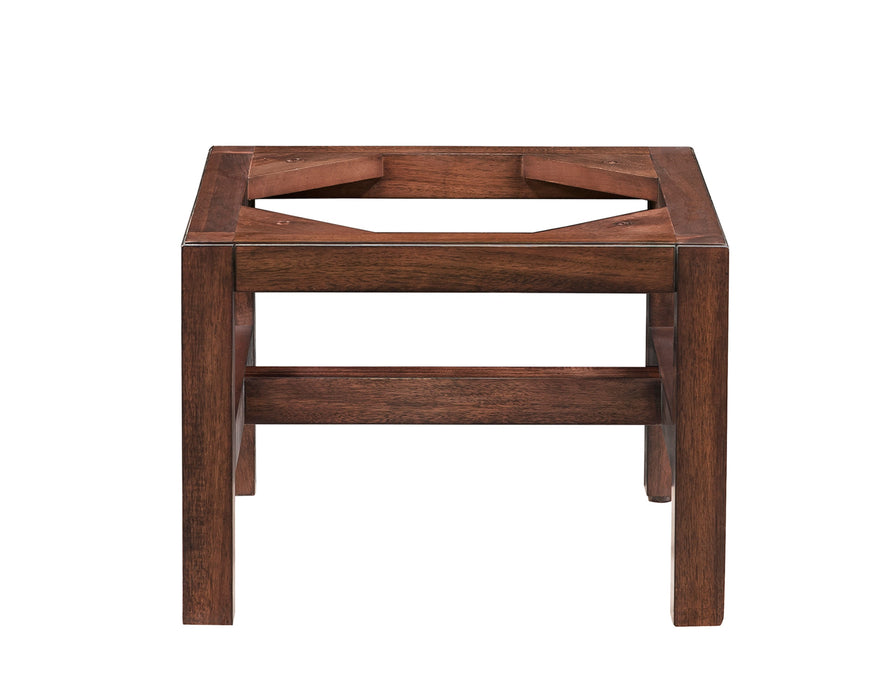 James Martin Addison 15" Hutch, Mid-Century Acacia