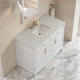 James Martin Bellshire 48" Single Bathroom Vanity, Bright White