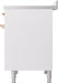 ILVE Nostalgie II 40" Electric Range, White, Copper Trim UPDI406NMPWHP ILVE