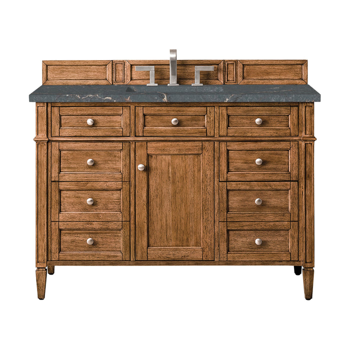 James Martin Brittany 48" Single Bathroom Vanity, Saddle Brown