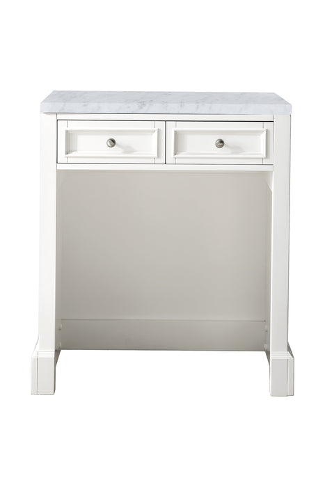 James Martin De Soto 30" Countertop Unit, Bright White