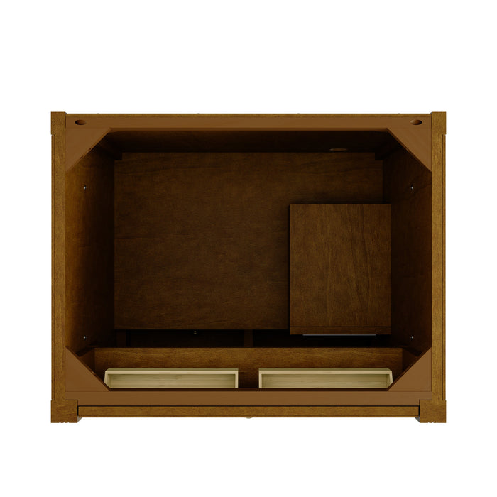 James Martin Bellshire 30" Single Bathroom Vanity, Honey Oak