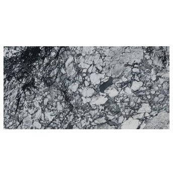 Black Cloud Exotic Marble Polished Floor and Wall Tile - Large Format - Livfloors Collection