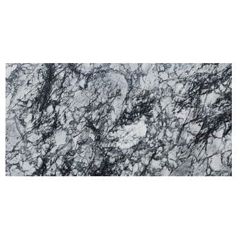 Black Cloud Exotic Marble Polished Floor and Wall Tile - Large Format - Livfloors Collection