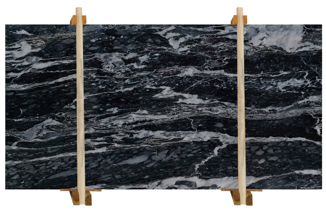 Black Leopard Bookmatching Marble Slabs Polished -Full Truckload