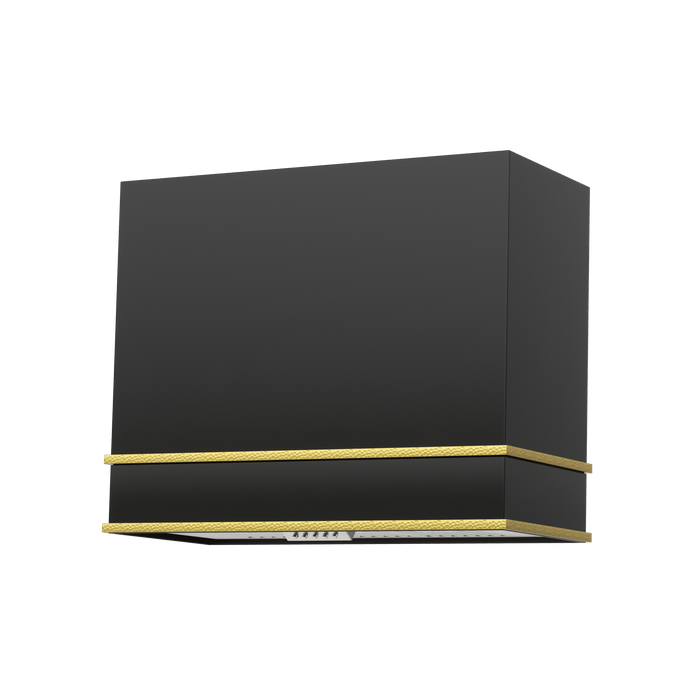 Akicon 36" Stainless Steel Range Hood with 600 CFM Insert & 6-Burner Gas Range Combo – Powerful Ventilation, Convection Oven, Multiple Finishes