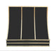 Stainless Steel Custom Painted Slope Metal Vent Hoods