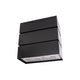 Akicon 30" Stainless Steel Wall Mount Range Hood, 3 Stacks Kitchen Hood with 600 CFM Vent Motor — AK-HS30L-JB