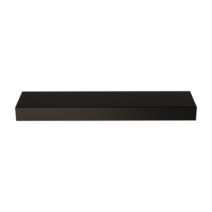 Floating Shelf- Black Oak - 2 Inches Thick
