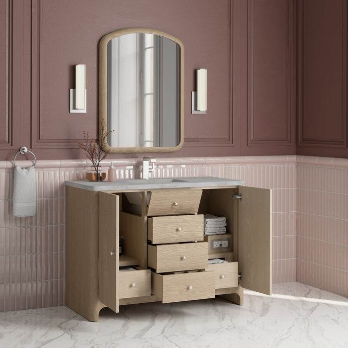 James Martin Gracyn 48" Single Bathroom Vanity, Coastal Driftwood