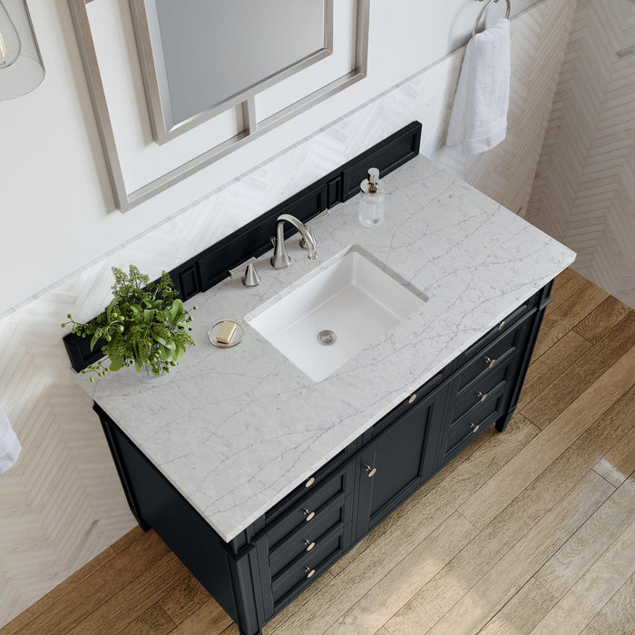 James Martin Brittany 48" Single Bathroom Vanity, Black Onyx