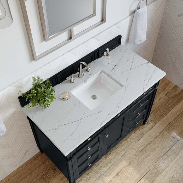 James Martin Brittany 48" Single Bathroom Vanity, Black Onyx