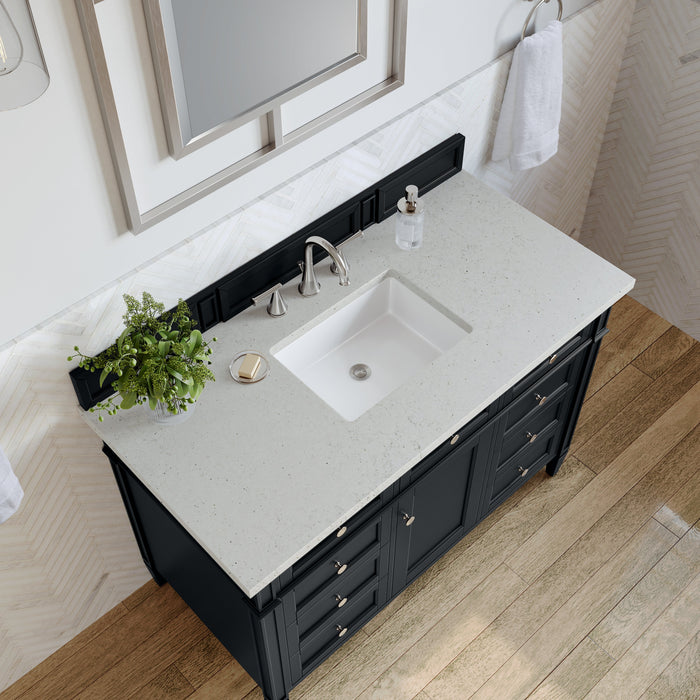 James Martin Brittany 48" Single Bathroom Vanity, Black Onyx