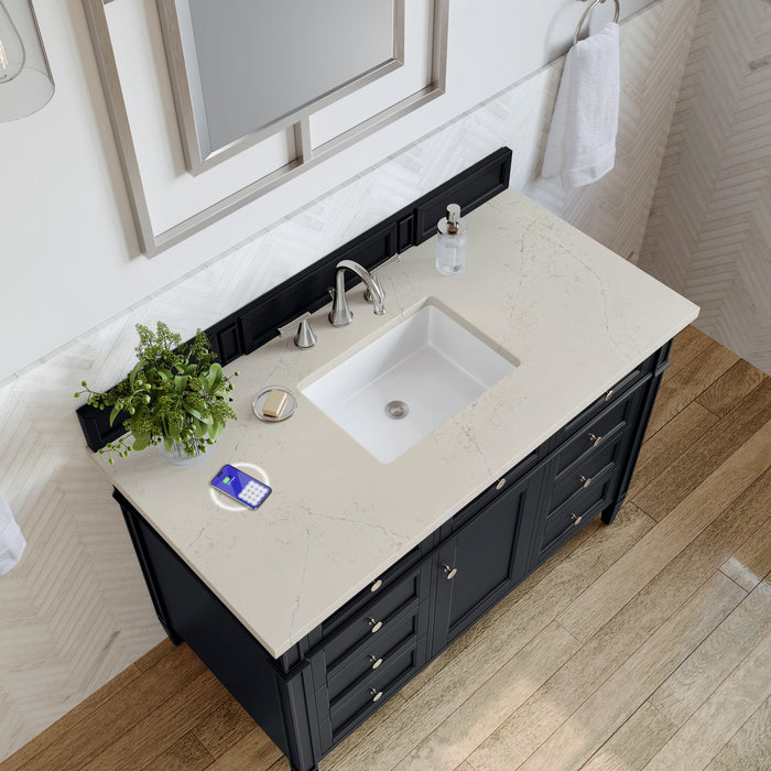 James Martin Brittany 48" Single Bathroom Vanity, Black Onyx