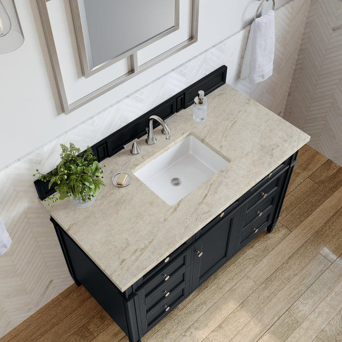 James Martin Brittany 48" Single Bathroom Vanity, Black Onyx