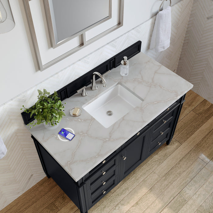James Martin Brittany 48" Single Bathroom Vanity, Black Onyx